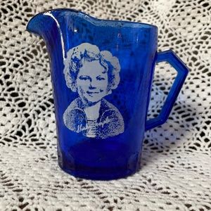 VTG Shirley Temple Cream Pitcher